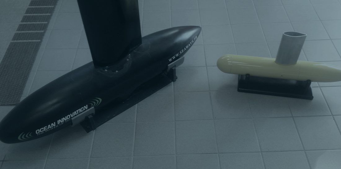 Towed acoustic body and compact AUV under development